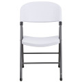 Plastic Folding Chair With Molded Seat and Back